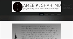 Desktop Screenshot of akspsychiatry.com